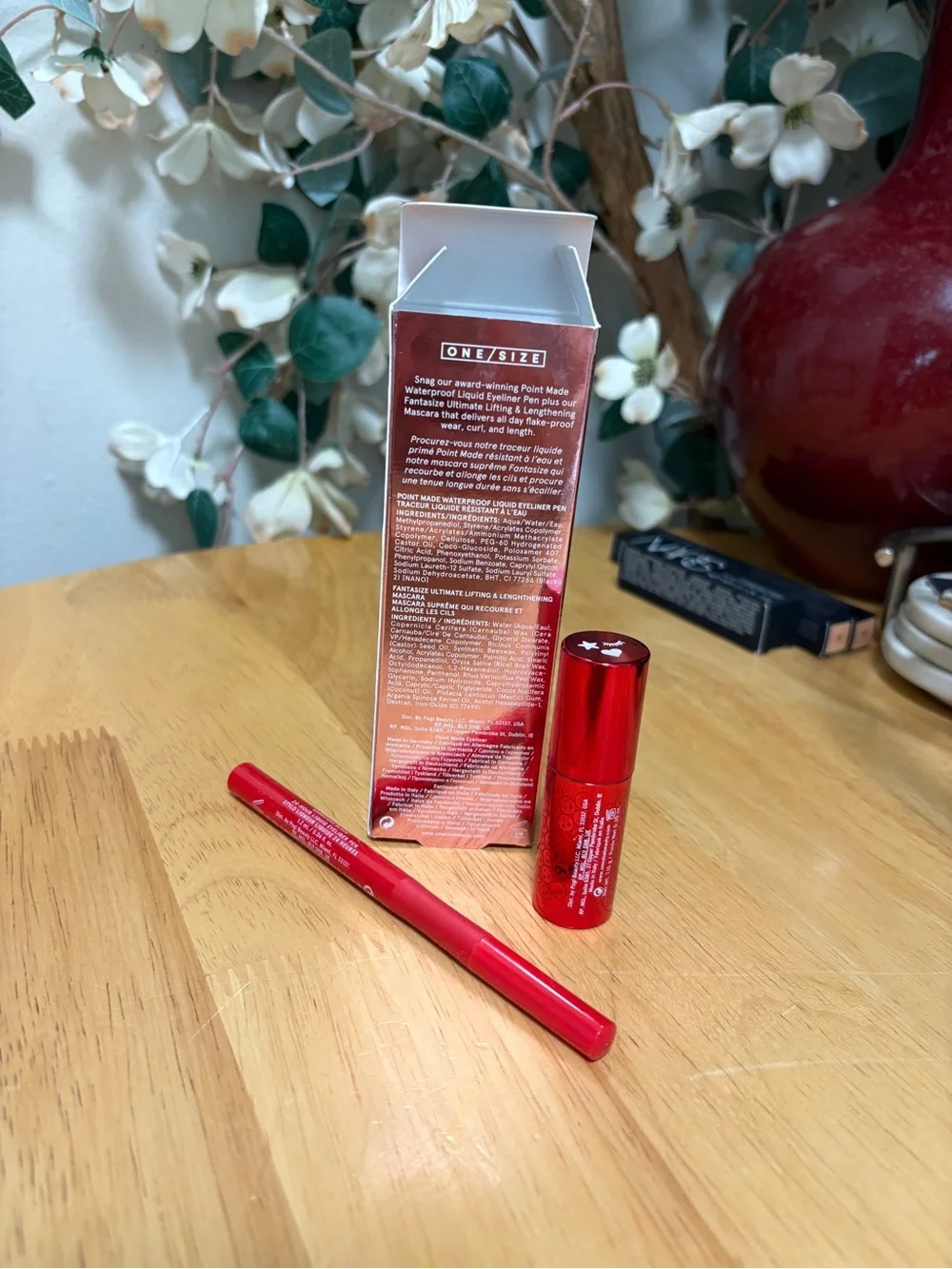 One/Size Line Up & Lash Up, Eyeliner & Mascara Duo, 0.04oz & 0.25oz, BNIB, New